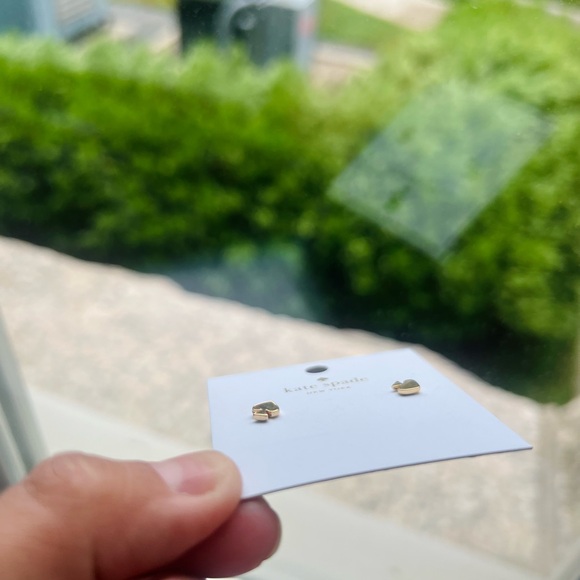 Kate Spade Mini Spade Earrings - Picture 2 of 3